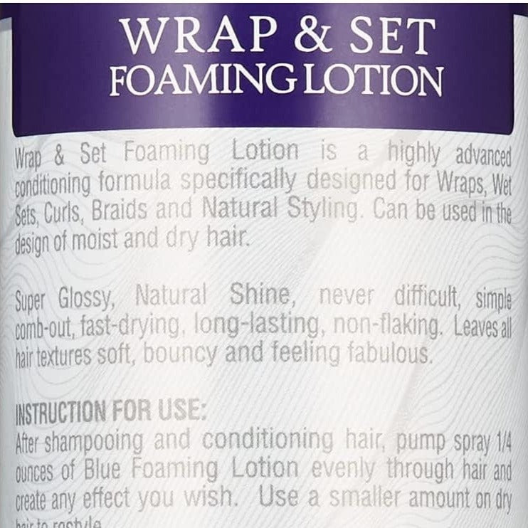 Wrap & Set Foaming Lotion - Le'Host Hair & Wigs